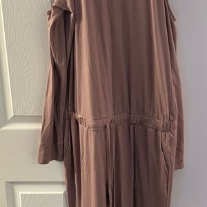 Soho Dusty Pink Long-Sleeve Dress